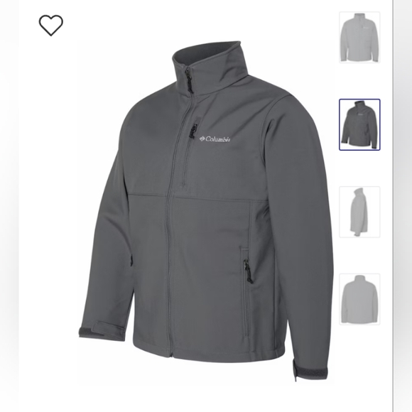 SALE 🔥 COLUMBIA MEN'S ASCENDER "SOFT SHELL" LONG SLEEVE JACKET -$115.00 TAG - Picture 6 of 7